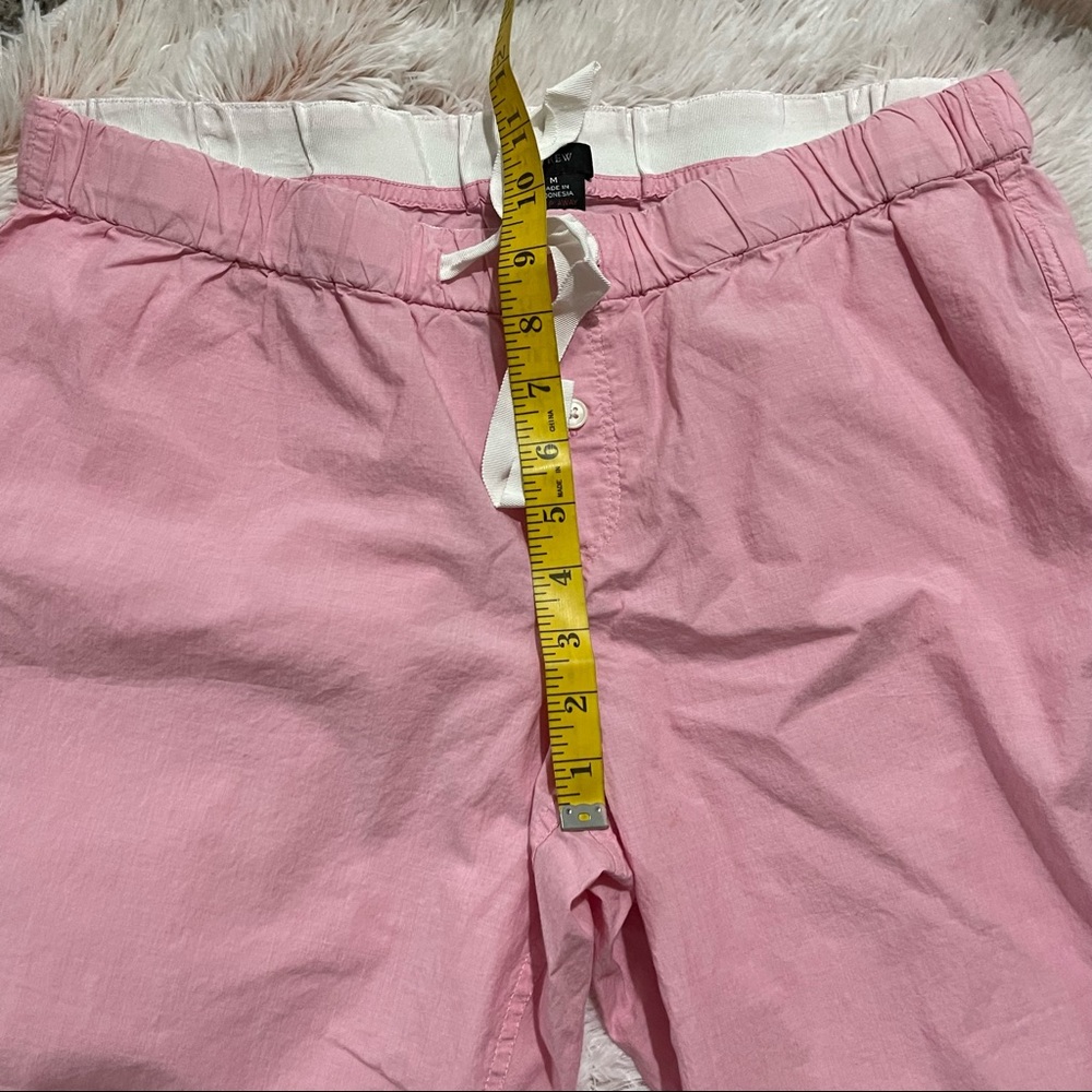 J. Crew cotton pajama set, pink - size Med. - Picture 7 of 8